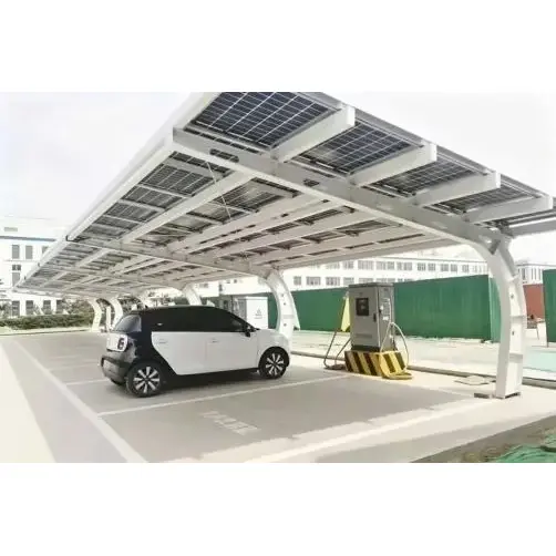 Cantilever Solar Carport