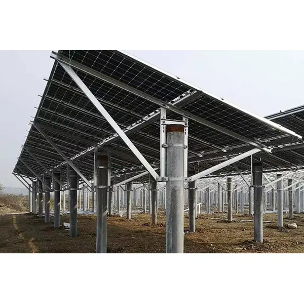 Ground Single‑Post Solar Mounting System