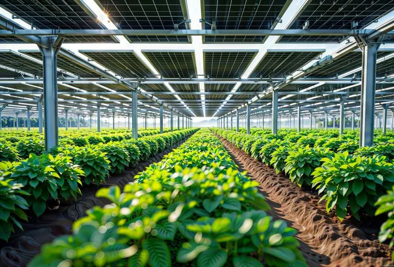 Agrivoltaic Solar Greenhouse System