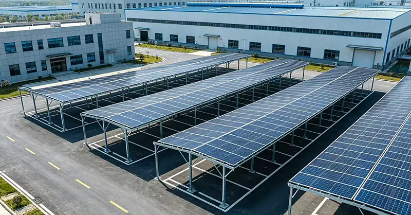 C-Channel Solar Carport System