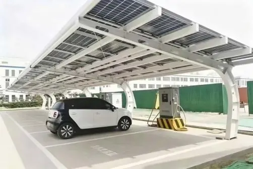 Cantilever Solar Carport