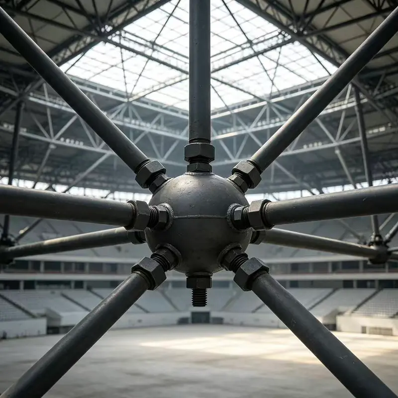 Space Frame Steel Structure For Large Venues