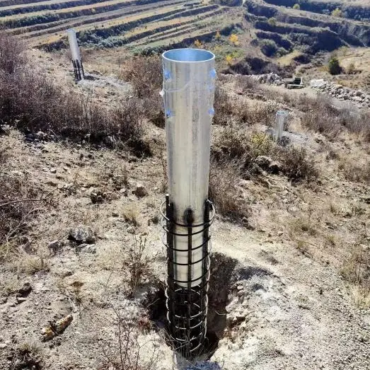 Reinforced Cast‑in‑place Ground Pile